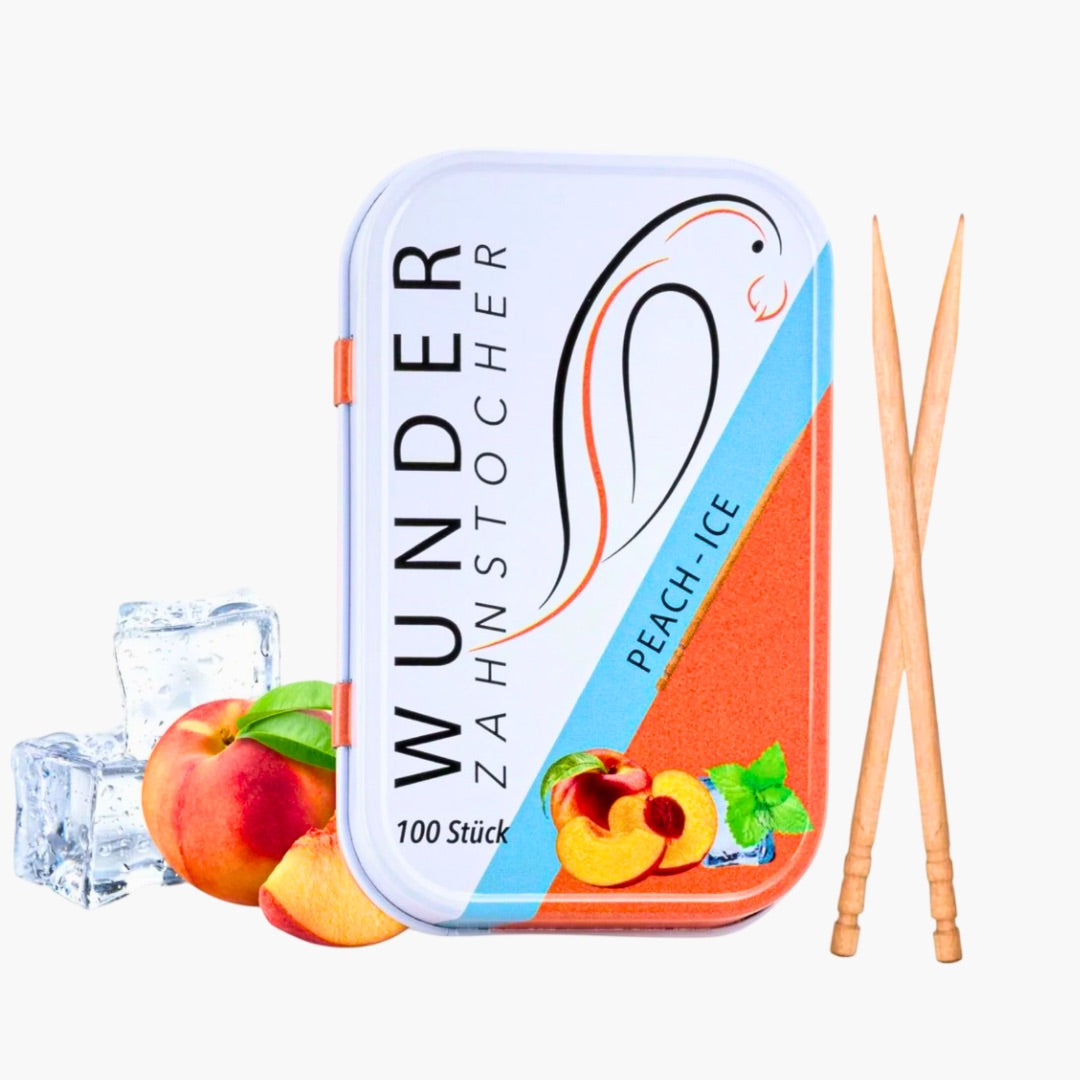 Wunder Zahnstocher Peach Ice 100 Stk.